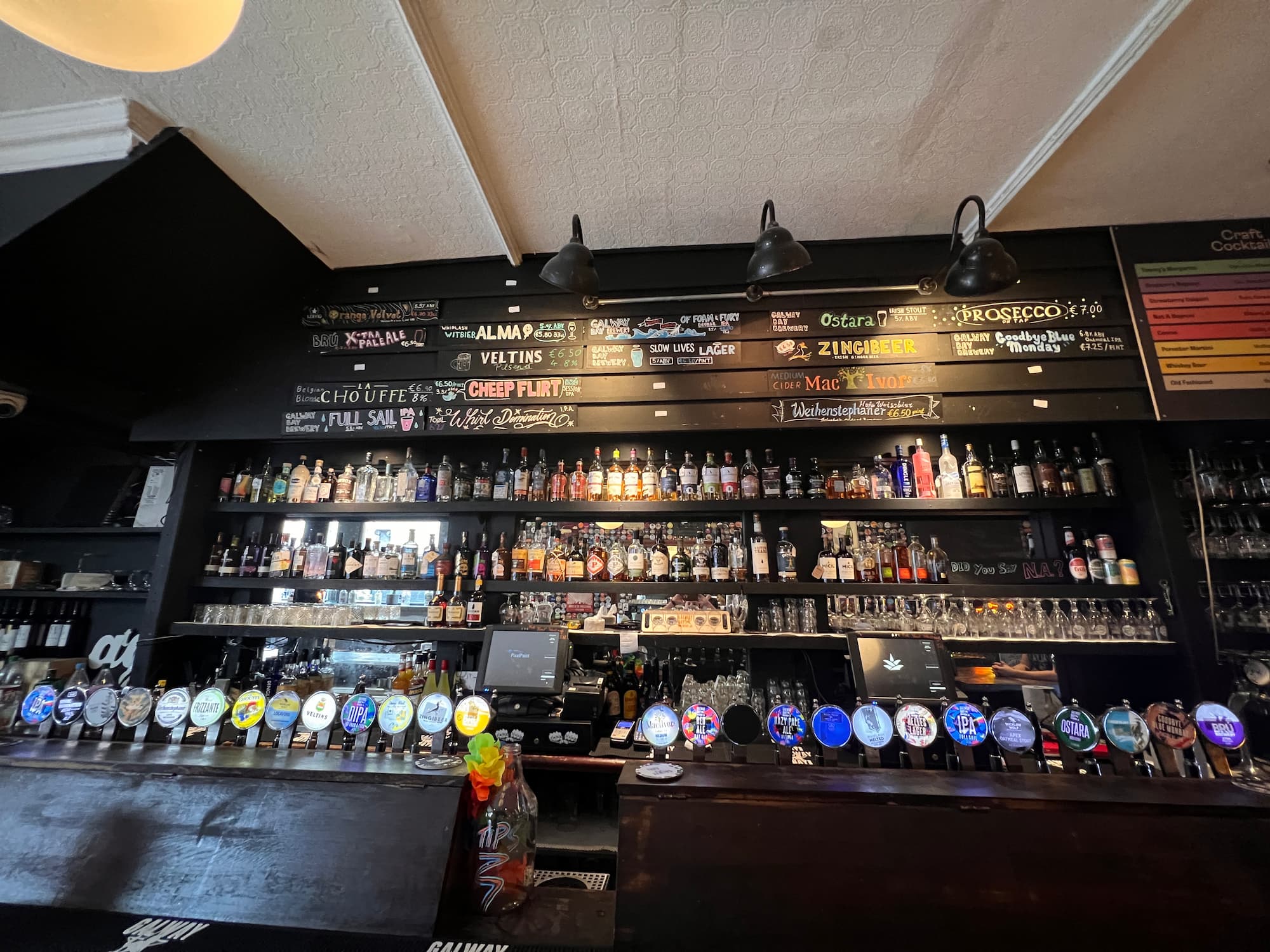 craft beer board in dublin